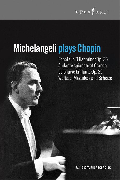 Michelangeli Plays Chopin 1962 official movie poster