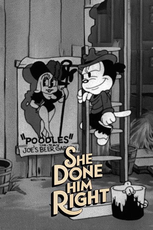 She Done Him Right 1933 official movie poster