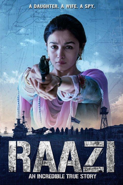 Raazi 2018 official movie poster