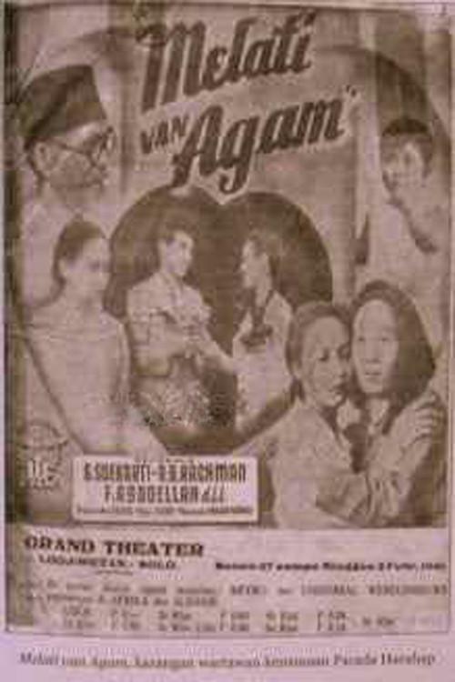 Melati Van Agam 1940 official movie poster