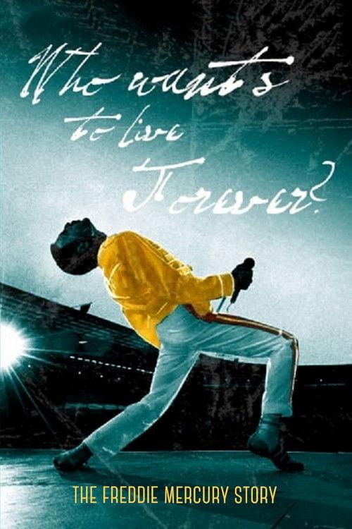 The Freddie Mercury Story: Who Wants to Live Forever? 2016 official movie poster