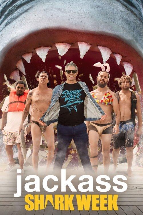 Jackass Shark Week 2021 official movie poster