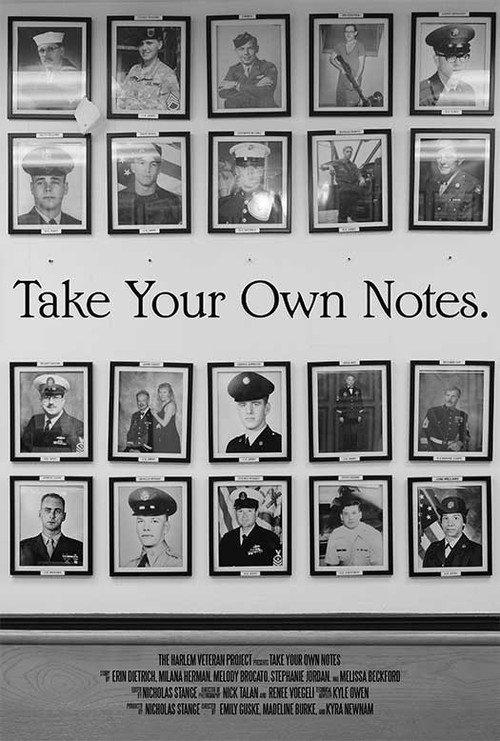 Take Your Own Notes 2023 official movie poster