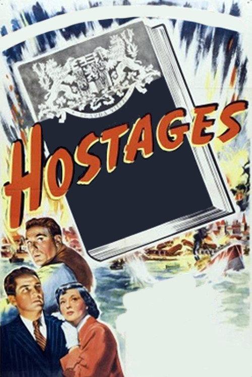 Hostages 1943 official movie poster
