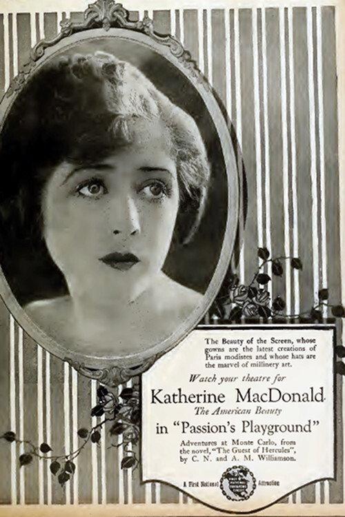 Passion's Playground 1920 official movie poster