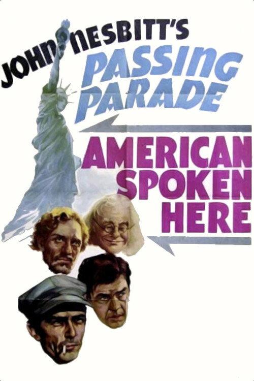 American Spoken Here 1940 official movie poster