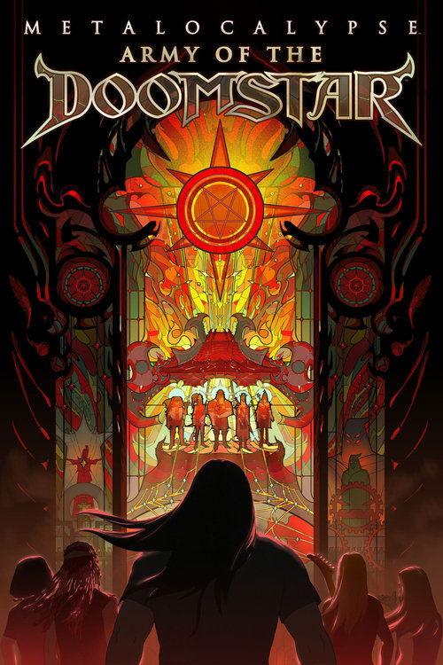 Metalocalypse: Army of the Doomstar 2023 official movie poster