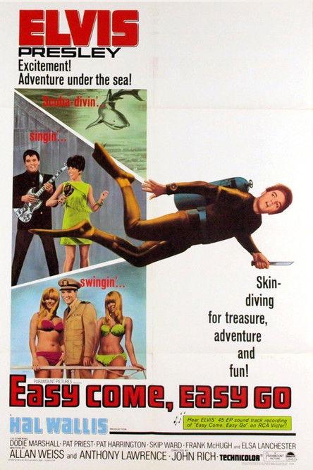 Easy Come, Easy Go 1967 official movie poster
