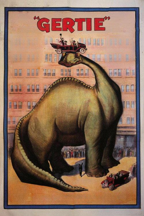 Gertie the Dinosaur 1914 official movie poster