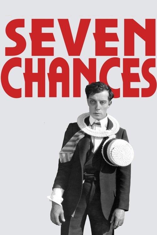 Seven Chances 1925 official movie poster