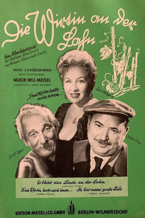 Die Wirtin an der Lahn 1955 official movie poster