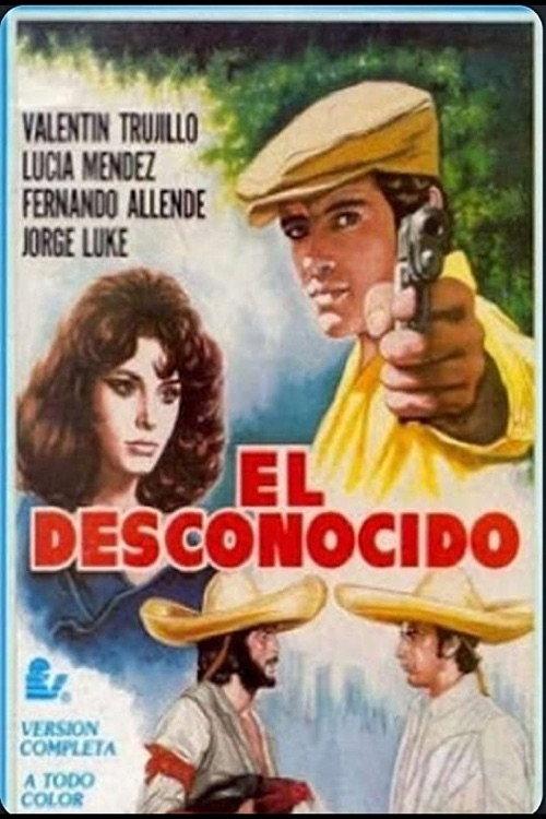 El Desconocido 1974 official movie poster