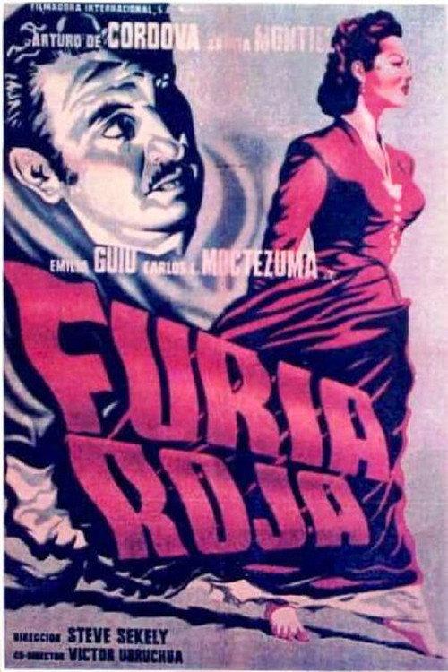 Furia roja 1951 official movie poster