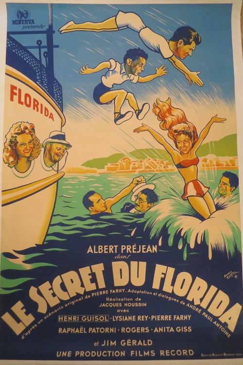 Le Secret du Florida 1947 official movie poster