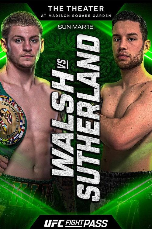 Callum Walsh vs. Dean Sutherland 2025 official movie poster