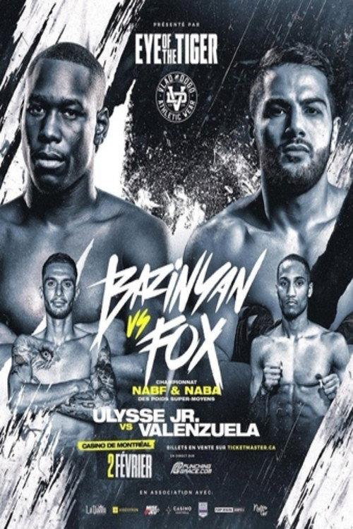 Erik Bazinyan vs. Alantez Fox 2023 official movie poster