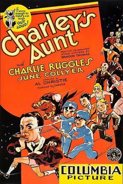 Charley's Aunt 1930 official movie poster
