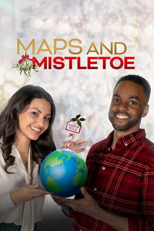 Maps and Mistletoe 2021 official movie poster