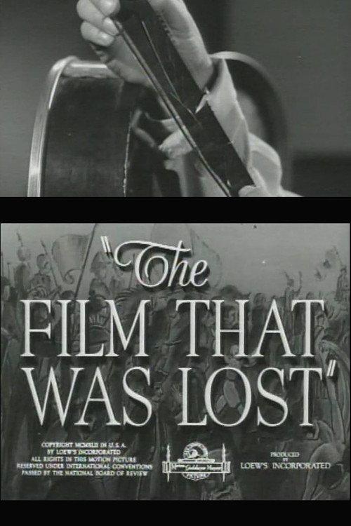 The Film That Was Lost 1942 official movie poster
