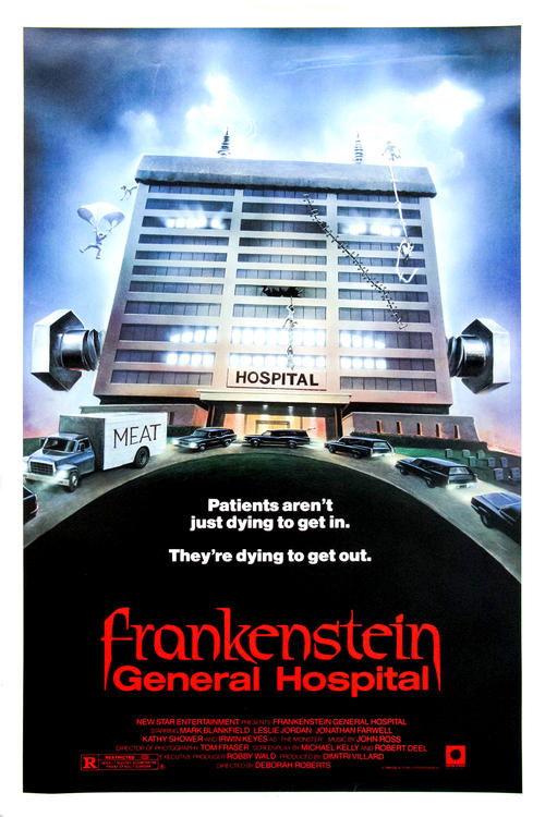 Frankenstein General Hospital 1988 official movie poster