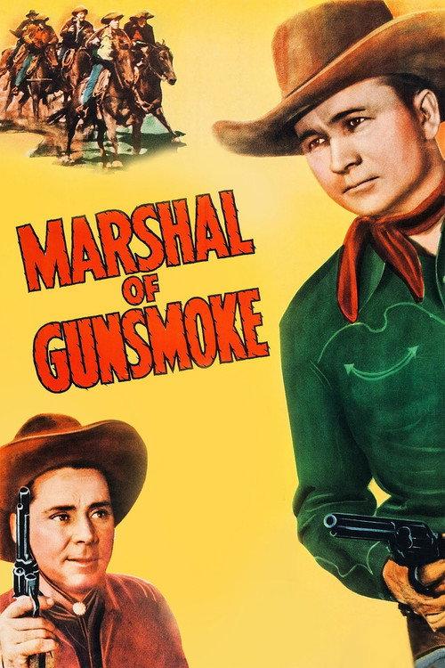 Marshal of Gunsmoke 1944 official movie poster