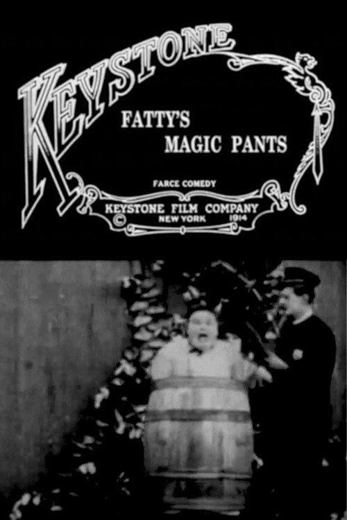 Fatty's Magic Pants 1914 official movie poster