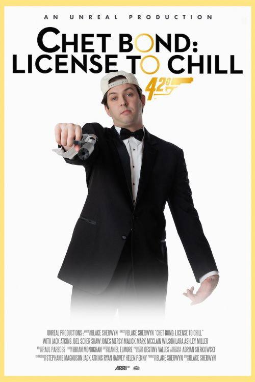 Chet Bond: License to Chill 2025 official movie poster