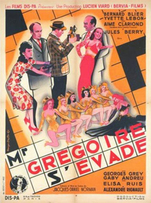 Mr. Gregoire Runs Away 1946 official movie poster