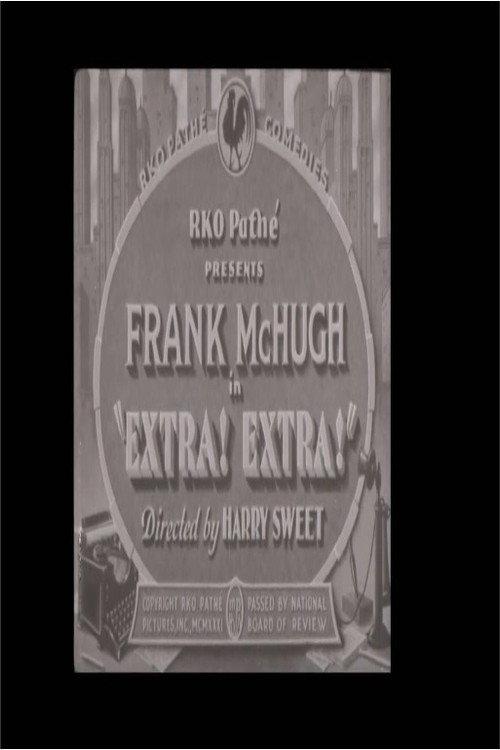 Extra! Extra! 1932 official movie poster
