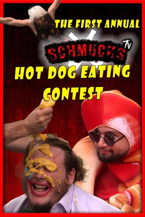 The First Annual Schmucks Hot Dog Eating Contest 2023 official movie poster