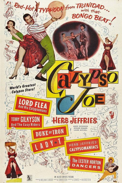 Calypso Joe 1957 official movie poster