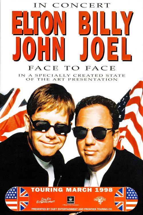 Elton John And Billy Joel Face To Face 1998 official movie poster