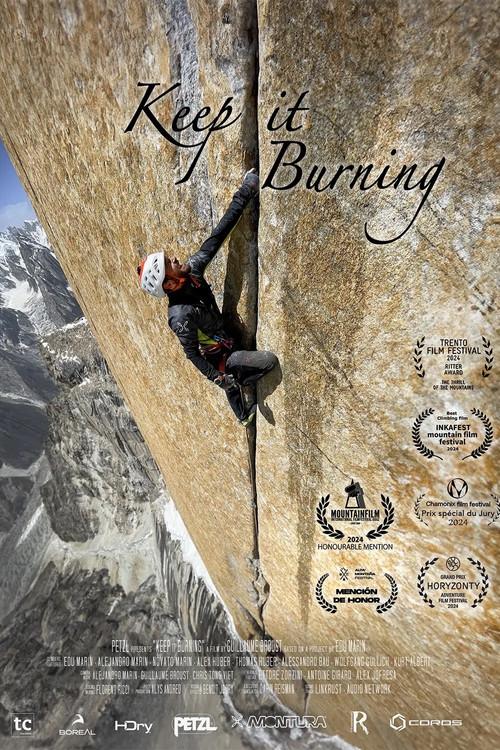 Keep it Burning 2024 official movie poster