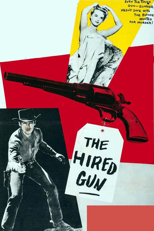 The Hired Gun 1957 official movie poster