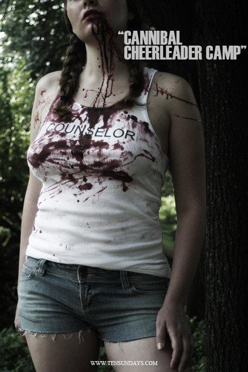 Cannibal Cheerleader Camp 2008 official movie poster