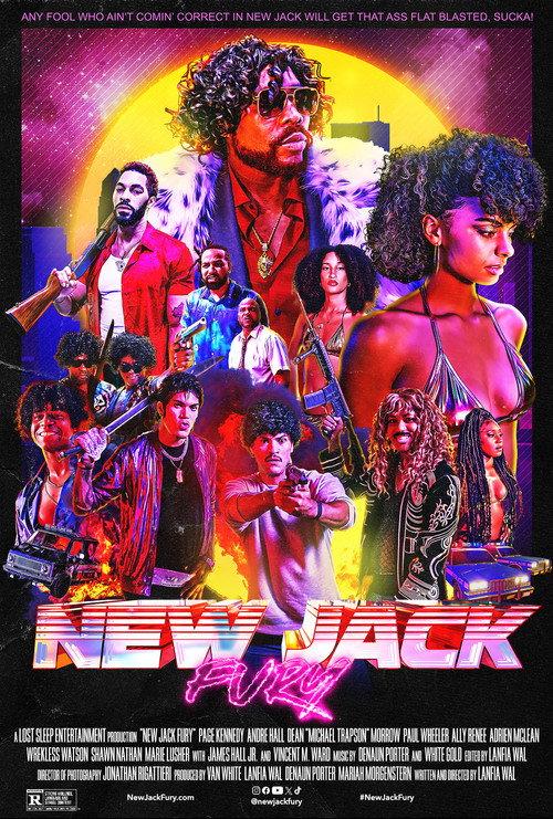 New Jack Fury 2025 official movie poster