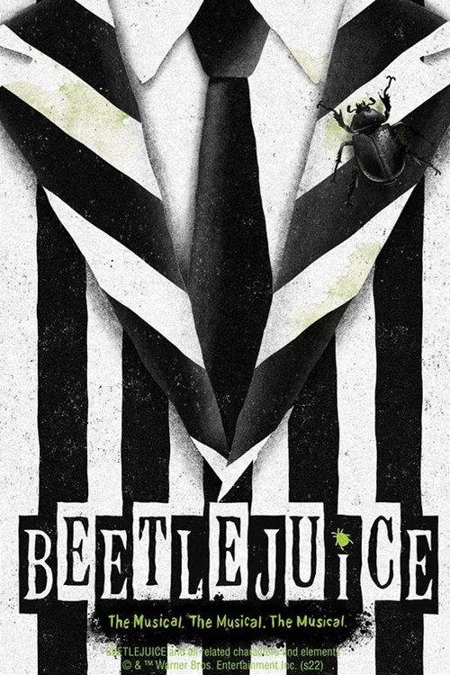 Beetlejuice: The Musical 2019 official movie poster