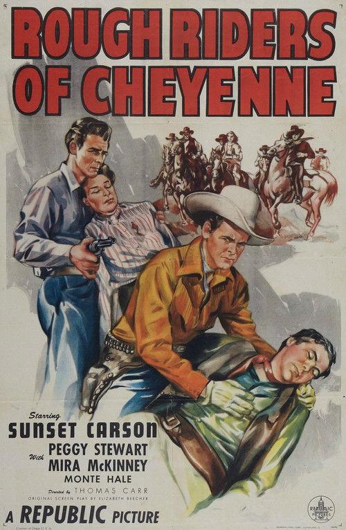 Rough Riders of Cheyenne 1945 official movie poster