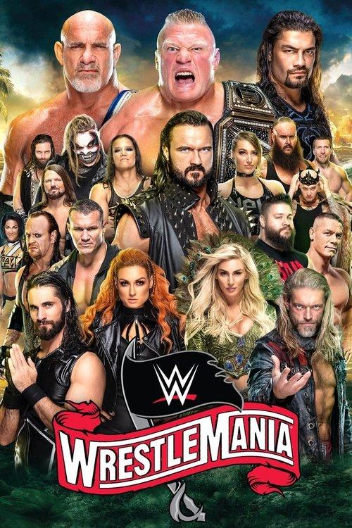 WWE WrestleMania 36: Part 1 2020 official movie poster