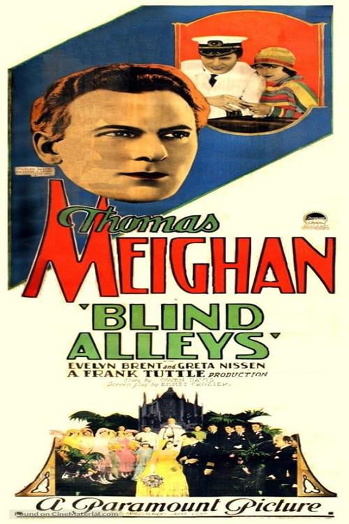 Blind Alleys 1927 official movie poster