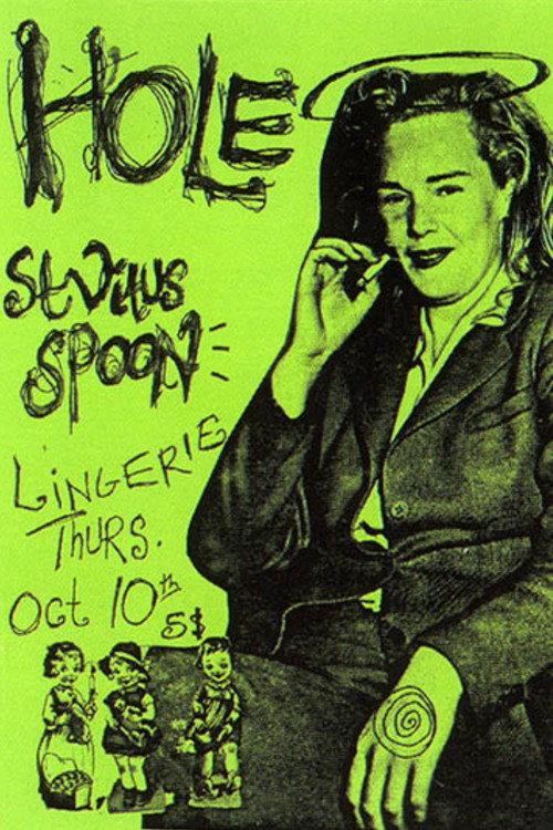 Hole: Live at Club Lingerie (Hollywood, 1990) 1990 official movie poster