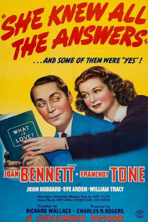 She Knew All the Answers 1941 official movie poster