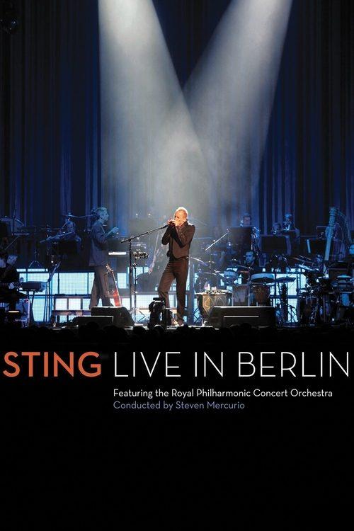 Sting: Live In Berlin 2010 official movie poster