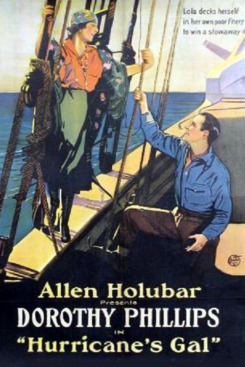 Hurricane's Gal 1922 official movie poster