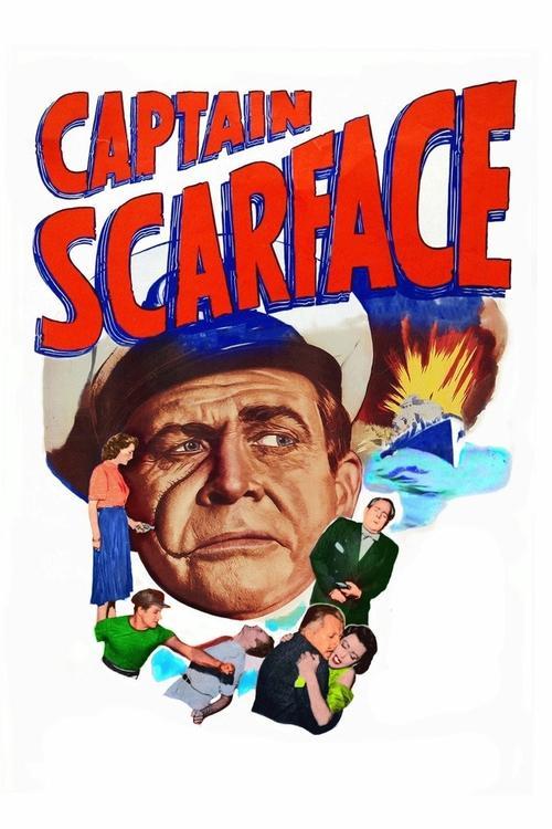Captain Scarface 1953 official movie poster