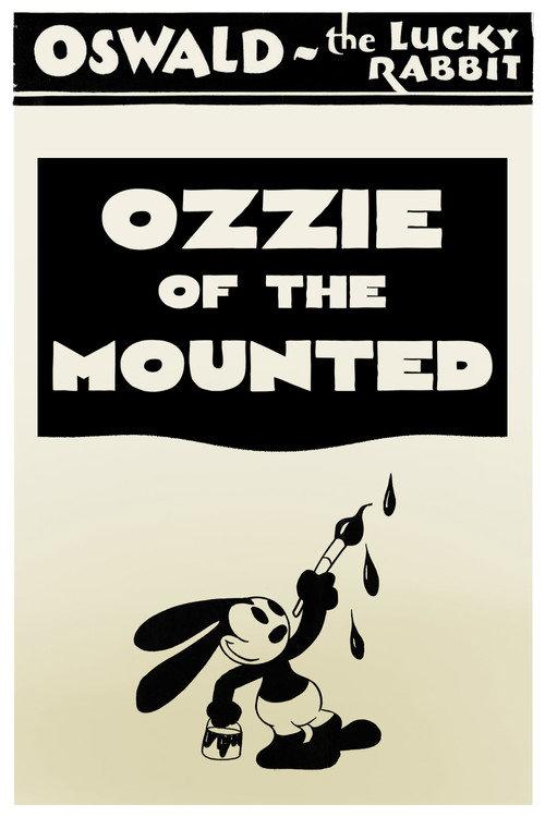 Ozzie of the Mounted 1928 official movie poster