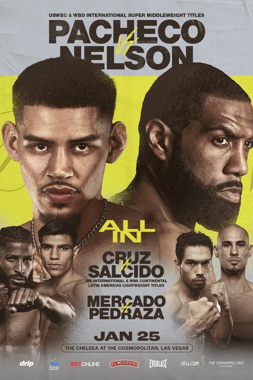 Diego Pacheco vs. Steven Nelson 2025 official movie poster