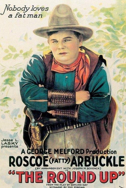 The Round-Up 1920 official movie poster