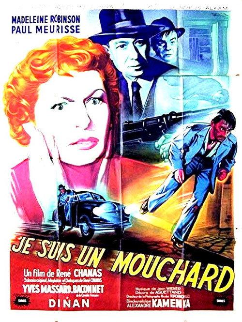 Je suis un mouchard 1953 official movie poster