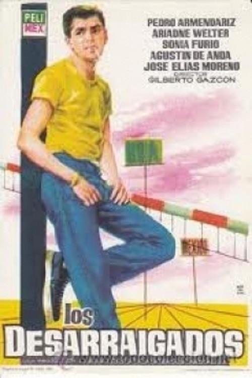 Los desarraigados 1960 official movie poster